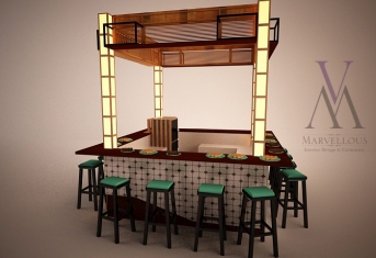 Sushi Stand Booth